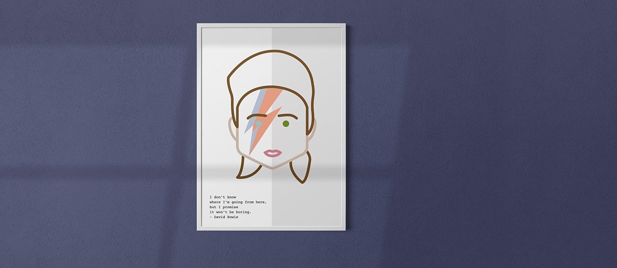 David Bowie poster
