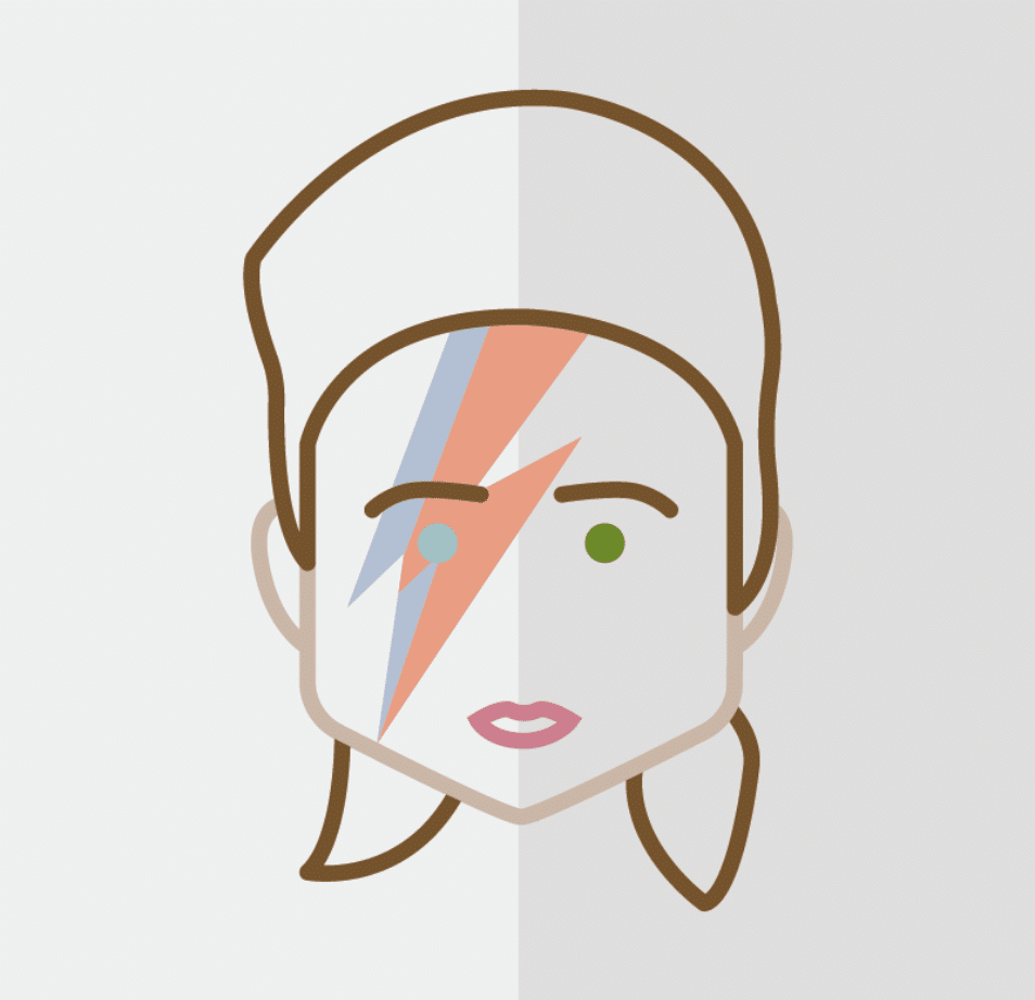 David Bowie illustration