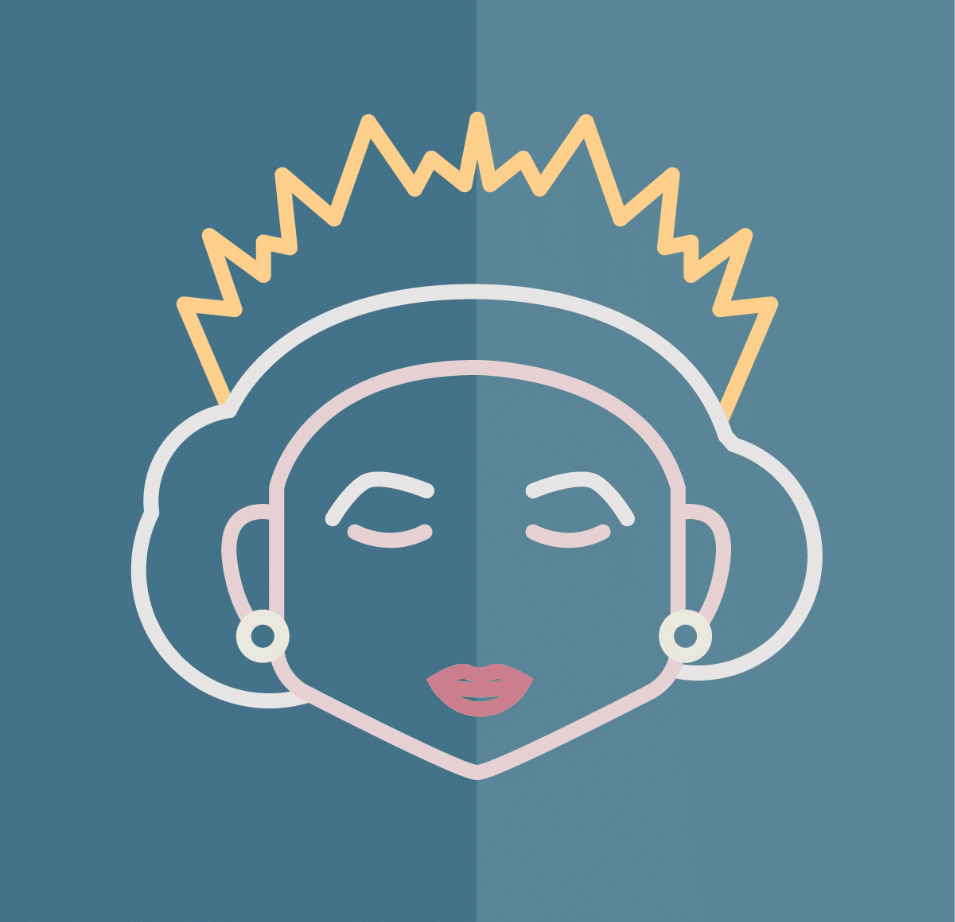 Queen Elizabeth II illustration